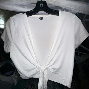 Tie front tops